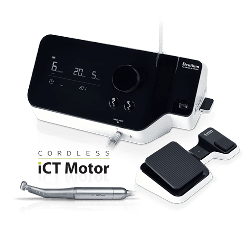WL-1 Физиодиспенсер ICT Motor беспроводной, Dentium (Ю.Корея)
